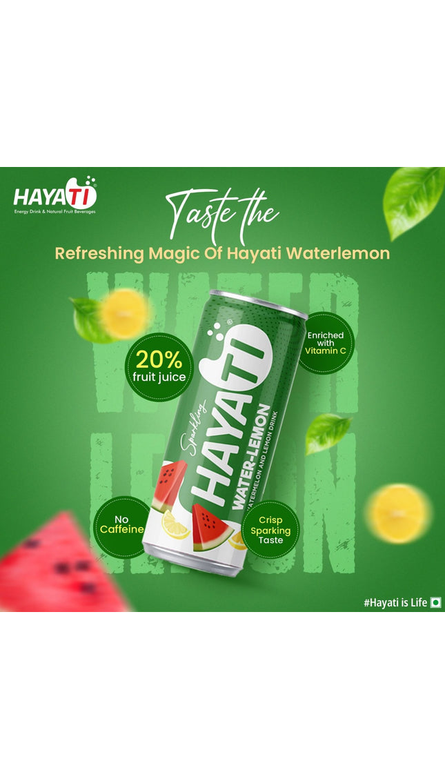 Hayati Fruit Splash - Water-Lemon