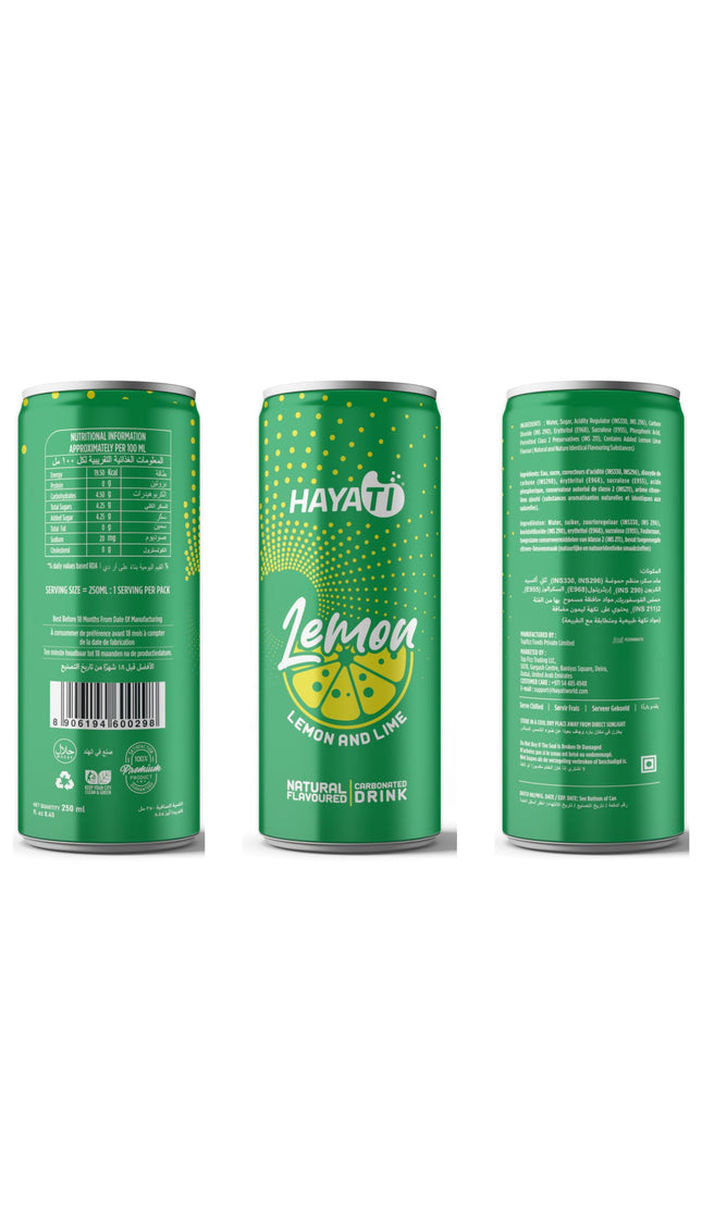 Hayati Regular Soda - Lemon